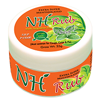 NH Rub Mentholated - Orange